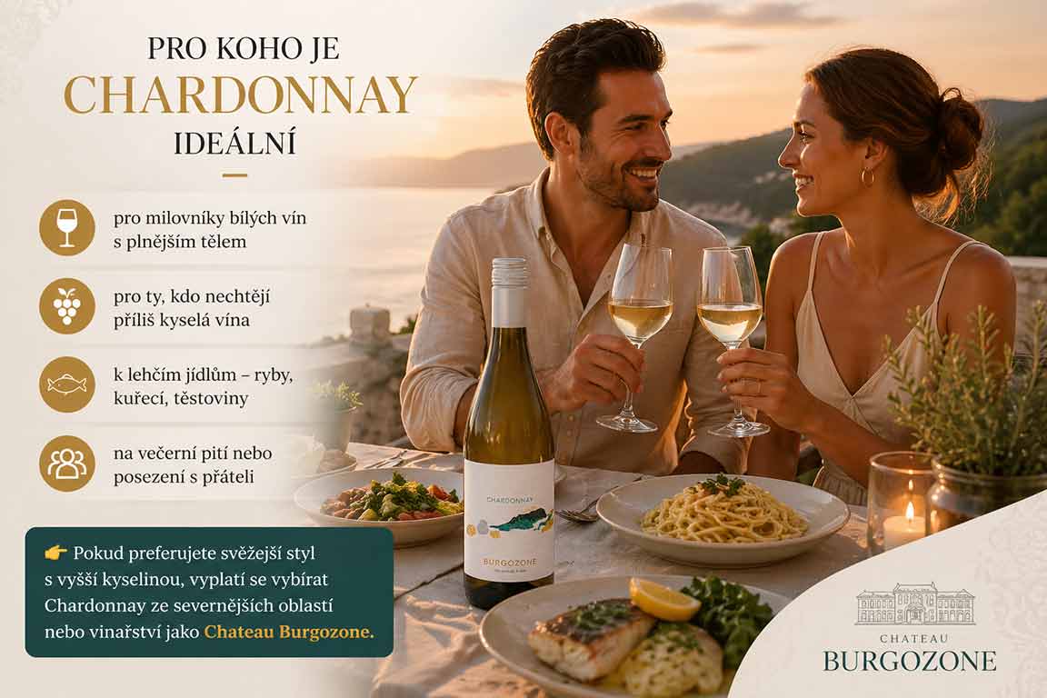 Pro koho je Chardonnay ideální