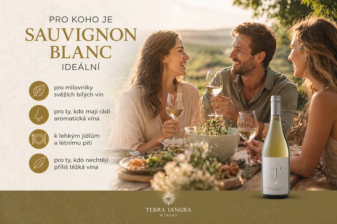 Pro koho je Sauvignon Blanc ideální