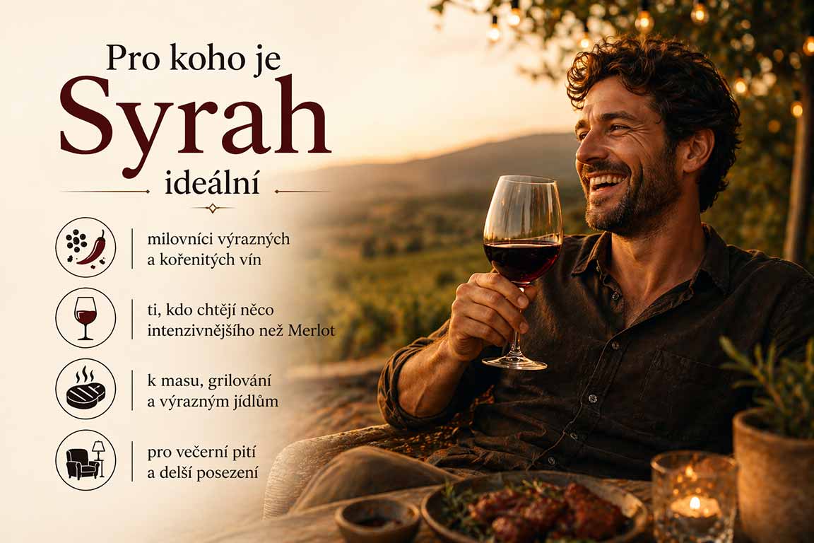 Pro koho je Syrah ideální