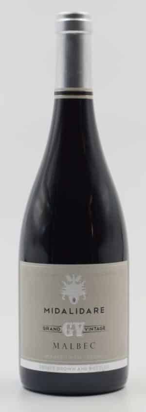 Midalidare Grand Vintage Malbec, celá láhev bulharského červeného vína