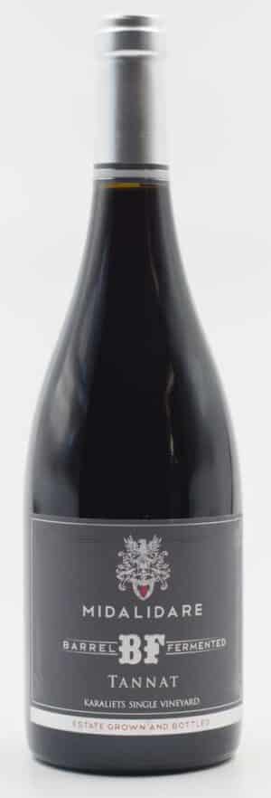 Midalidare Barrel Fermented Tannat - celá láhev bulharského červeného vína