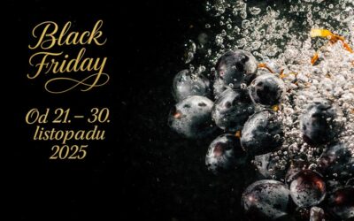 Black Friday je za dveřmi… a už klepe korkovým špuntem 🍷✨