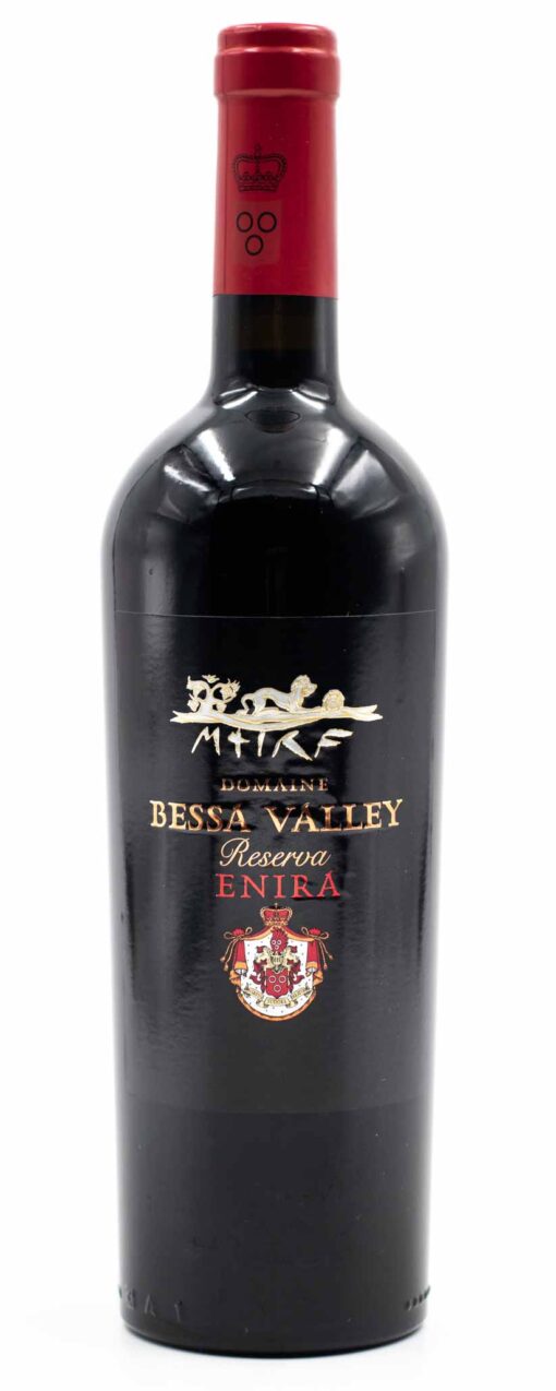 Domaine Bessa Valley Enira Reserva Magnum - Sklenice červeného vína s klíčovými slovy bulharská vína