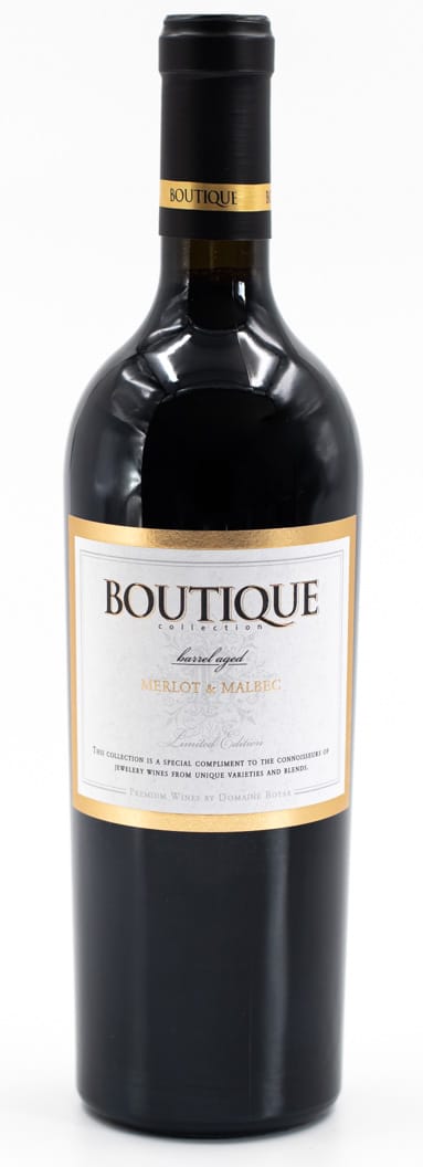 Boutiqu Red bulharské víno červení Merlot a Malbec od výrobce Domaine Boyar