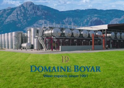 Damaine Boyar vyrábí bulharská vína v podhůří