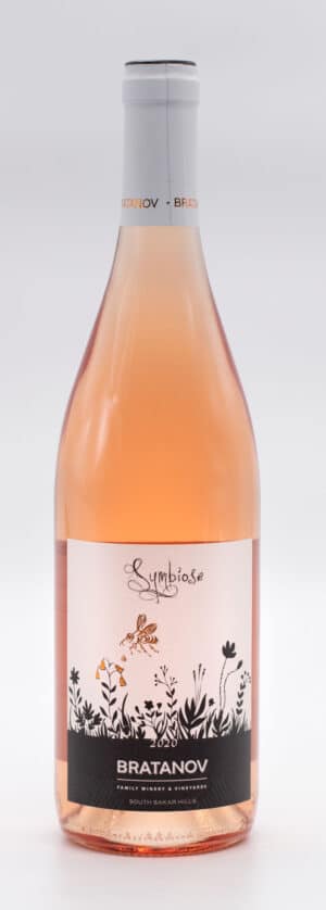 Bulharské víno rose Symbiosa Bratanov