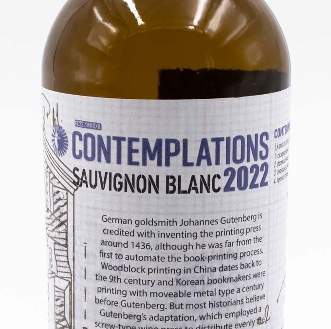 Katarzyna Estate Contemplations Sauvignon Blanc 2022