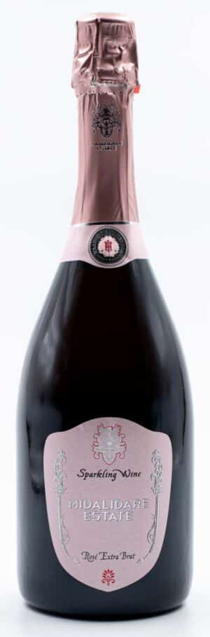 Midalidare Rose Extra Brut NV bulharský růžový sekt