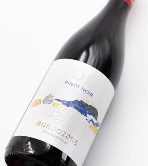 Bulharské víno Pinot Noir Fort rulandské šedé Burgozone