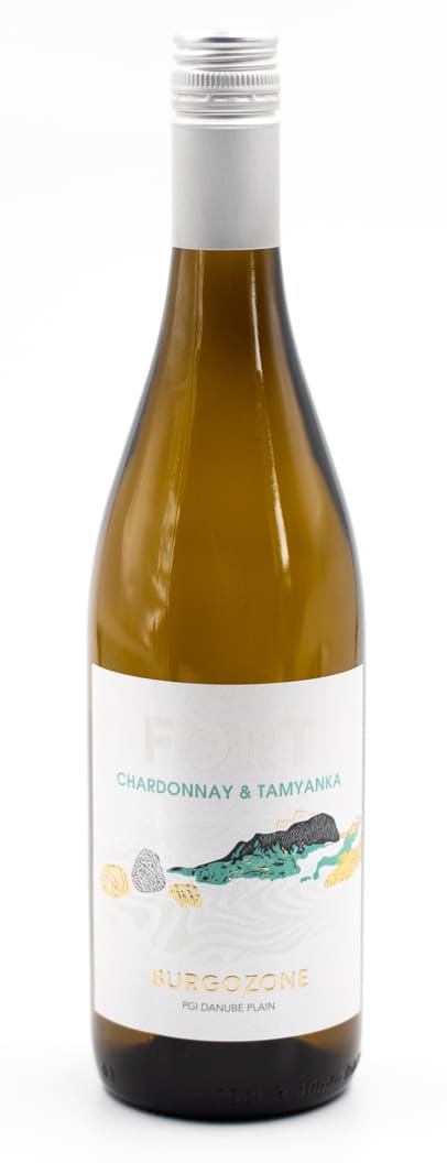 Burgozone Fort Chardonnay a Tamyanka bulharské bílé suché víno