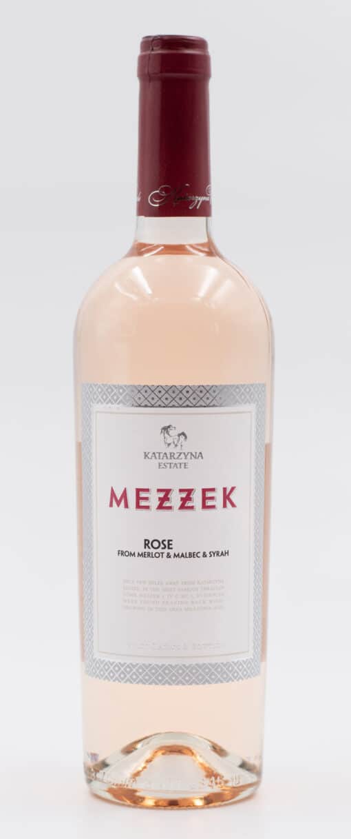 Bulharská vína řady Mezzek Rose Malbec Merlot a Syrah