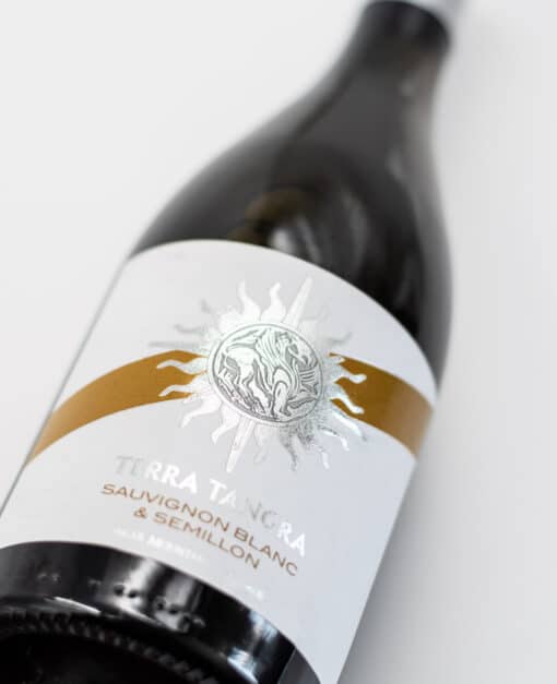 Bílé bulharské víno Terra Tangra Sauvignon Blanc a Semillon