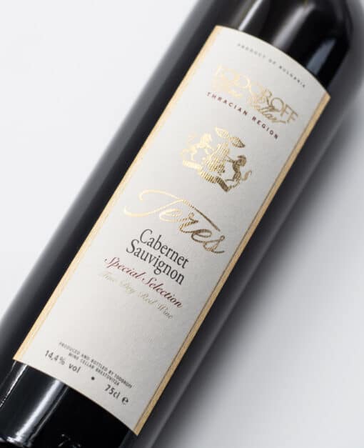 Vinařaství Todoroff vytváří bulharská vína jako Teres Cabernet Sauvignon