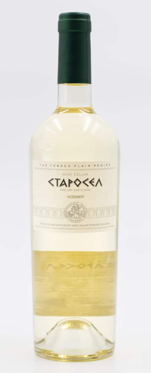 Bulharská vína Starosel Viognier suché bílé víno