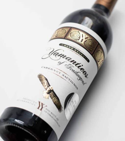 Láhev Yamantievs Cabernet Sauvignon Grand Reserve - exkluzivní bulharské víno