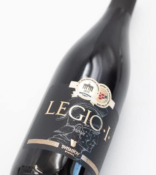 Oceněné bulharské víno Legio Merlot