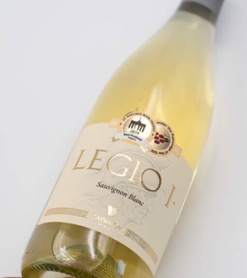 Bulharské víno Legio Sauvignon Blanc Svishtov