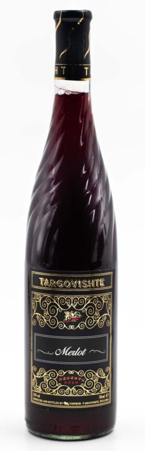 Bulharské červené víno Merlot Targovishte prowine.cz