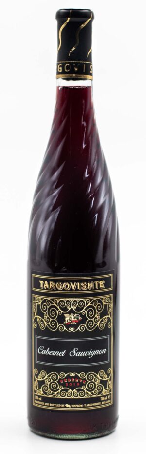 Bulharské víno červené Cabernet Sauvignon Targovishte prowine