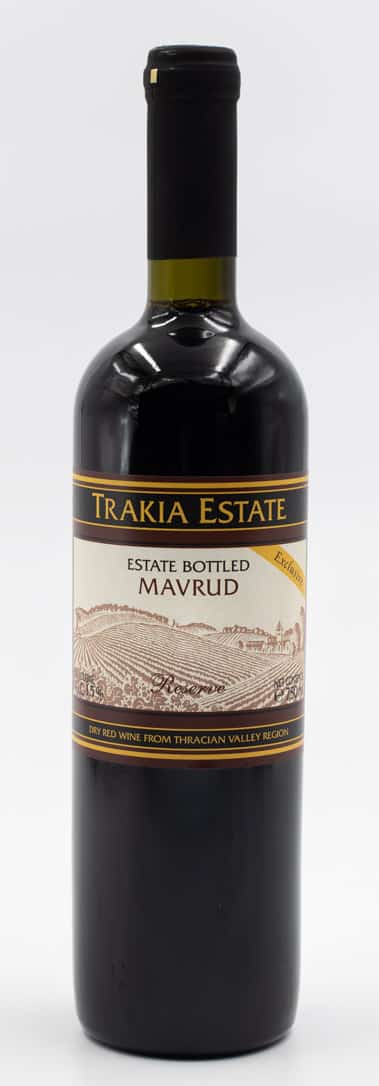 Bulharské víno Mavrud Trakia Estate