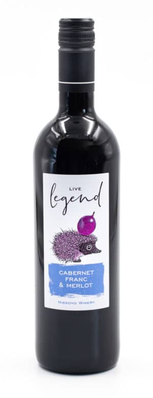 Nissovo vína z bulharska Cabernet Franc a Merlot live legend