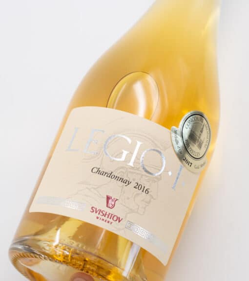 Bulharrské bílé víno série Legio Chardoonay 2016