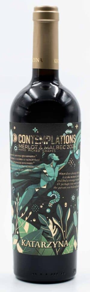 Katarzyna Estate Contemplations Malbec × Merlot – červené cuvée víno z Bulharska